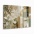 Quadro Decorativo Kit 2 - Abstrato Orgânico Tons Naturais - Visual Quadros