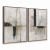 Quadro Decorativo Kit 2 Abstrato Textura - comprar online