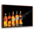 Quadro Decorativo Garrafas Johnnie Walker Álcool 63 - Visual Quadros