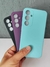Samsung S23 FE - Capa Aveludada de Silicone Premium para Celular