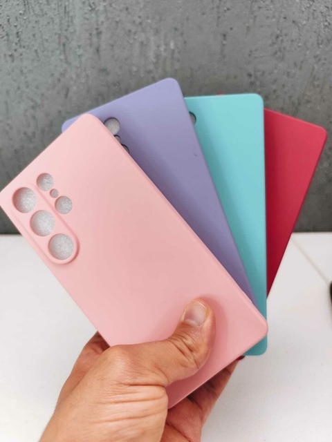 Samsung S25 Ultra - Capa Aveludada de Silicone Premium para Celular - comprar online