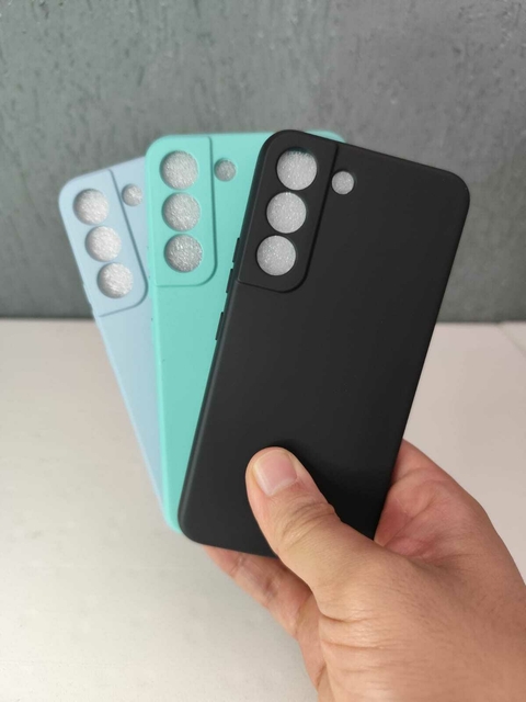 Samsung S22 - Capa Aveludada de Silicone Premium - comprar online