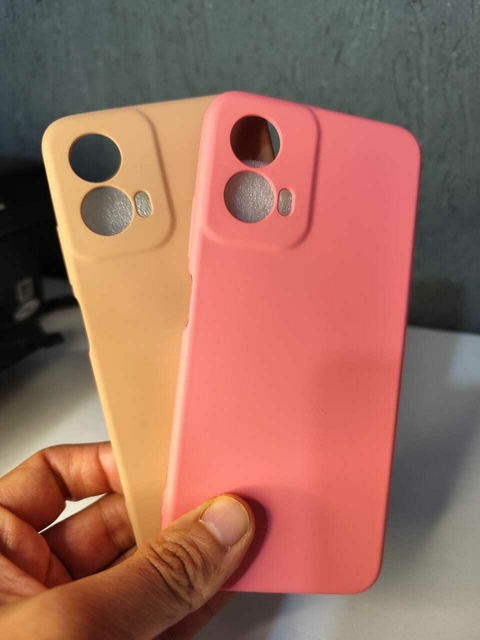 Motorola G34 - Capa Aveludada de Silicone Premium - comprar online