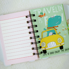 Anotador "Travelling is fun" - The Crafty Store