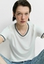 T-SHIRT RETILINEA SHOULDER