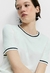 T-SHIRT RETILINEA SHOULDER - MALU MALU