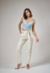 CROPPED DE COURO ALCINHA ZIPER COSTAS - MALU MALU