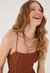 VESTIDO LINHO CROPPED NERVURAS DRESS TO na internet