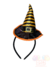 VINCHA GORRO DE BRUJA BLAIR AMARILLO NEGRO