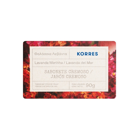 Sabonete em Barra Lavanda Marinha - 90g - Korres