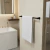 Porta Toalha De Banheiro 60cm Aço Inox 304 Preto Fosco [Q-T60PF] - loja online