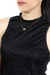 Regata Feminina Blusa Feminina Malha Canelada Lurex na internet