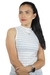 Regata Feminina Blusa Feminina Malha Canelada Lurex na internet