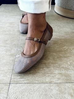 Sapatilha Tule Marrom - Ciliegie Sapatos