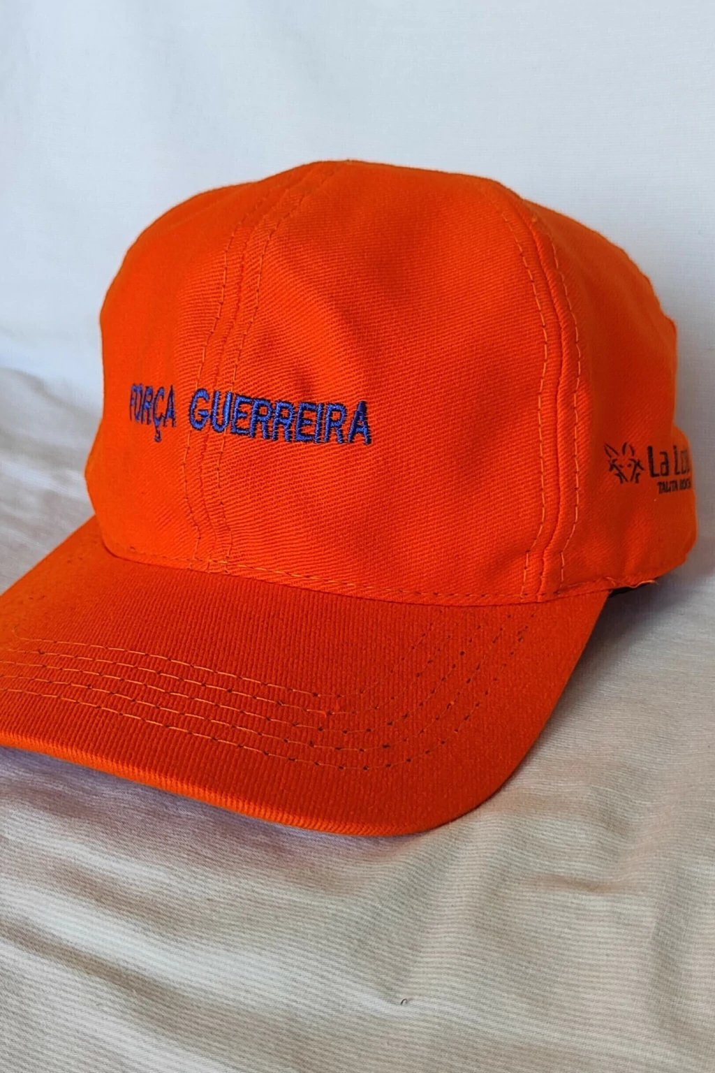 Boné Dad Hat Força Guerreira Laranja La loba