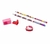 KIT LÁPIS HB HELLO KITTY 2 LAPIS / APONTADOR/ BORRACHA BLISTER LEO&LEO
