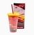 Copo Canudo 500ml CARROS EAN