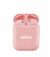 FONE SEM FIO BOX ROSA ESTEREO EARBUDS CASE/CARREFADOR BLUETOOTH LETRON