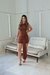 SAIA MALHA FLUITY JULIA MARROM - loja online