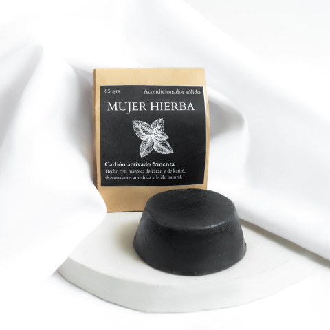 Acondicionador carbón activado y menta