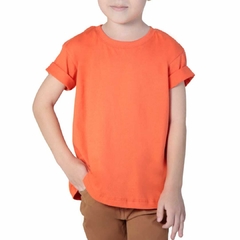 CAMISETA INFANTIL BÁSICA GOLA REDONDA - comprar online
