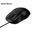 1200DPI USB Wired Gaming Mouse Mouse Óptico de Computador para PC Laptop 3 Tecl