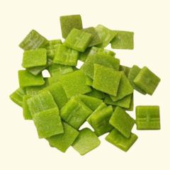 Venecitas Murvi Verdes– Presentación de 100 g (aprox. 35 piezas) -