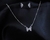 CONJUNTO BORBOLETA ASA SEPARADA CRAVEJADA "MONARCA" - comprar online