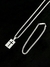 Corrente Cordão Masculina Banhado A prata 925 Fina 2,5mm GRUMET + Pulseira e Pingente Cruz