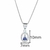 COLAR PINGENTE MEDALHINHA NOSSA SENHORA APARECIDA COM ZIRCÔNIAS - PRATA 925 - comprar online