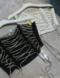 TOP/CORSET BRILLOS - REBECA SHOWROOM 