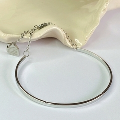 PULSERA ESCLAVA CADENA Y CORAZON