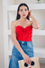 Red bustier - buy online
