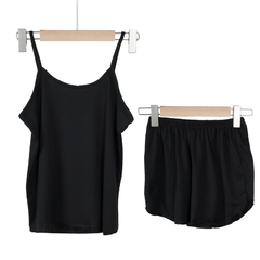 Conjunto de pijamas de verão para mulheres roupas íntimas sensuais pijamas - comprar online