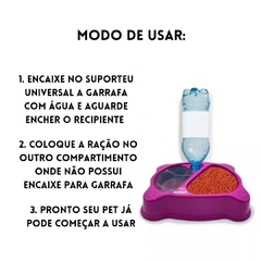 Comedouro e bebedouro - comprar online