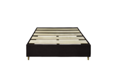 Base Box Queen Versátil - Corano Marrom 158 x 198 x 25 - A Revolução em Cama Box