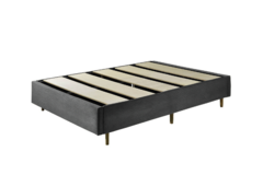 Base Box Solteirão Versátil - Sued Cinza 96 x 203 x 25 - A Revolução em Cama Box na internet