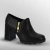 Sapato Ankle Boot Beira Rio Tratorado Salto Médio Feminino