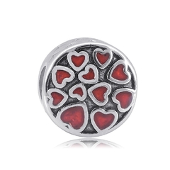 Charm circulo corazones