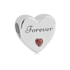 Charm corazón "forever"