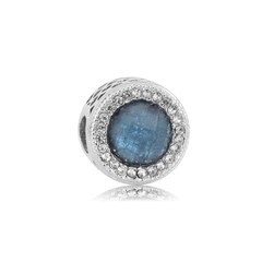 Charm circulo azul