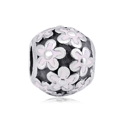 Charm bola flores