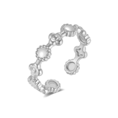 Anillo floral II pateado