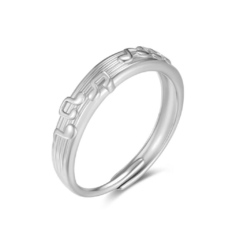 Anillo musical plateado