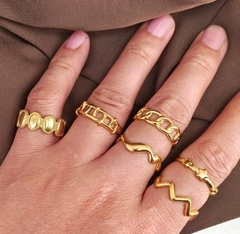 Anillo estelar dorado - comprar en línea