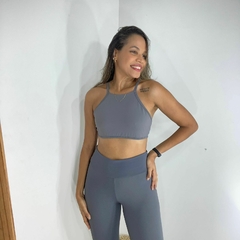 Top com bojo poliamida frente única - comprar online
