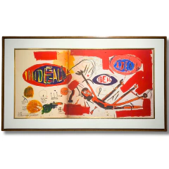 Jean-Michel Basquiat Gicleé "VICTOR"
