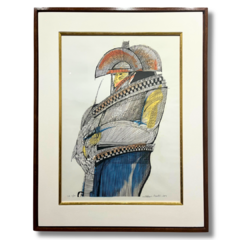 Aldemir Martins Serigrafia "Cangaceiro"