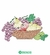 Matrizes de Bordado Cestas de Frutas: Designs Vibrantes e Naturais