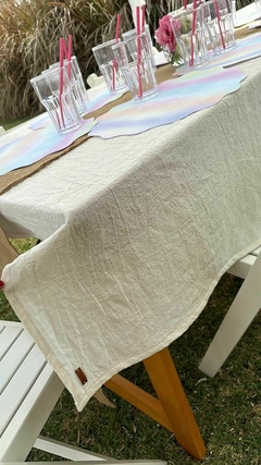 Mantel Tusor Deco - LAS GARDENIAS